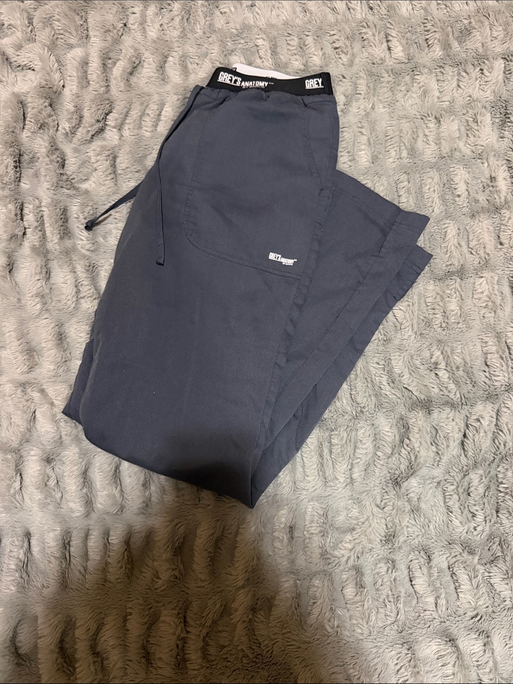 Grey's Anatomy Men's Dark Navy Jogger Scrub Pants